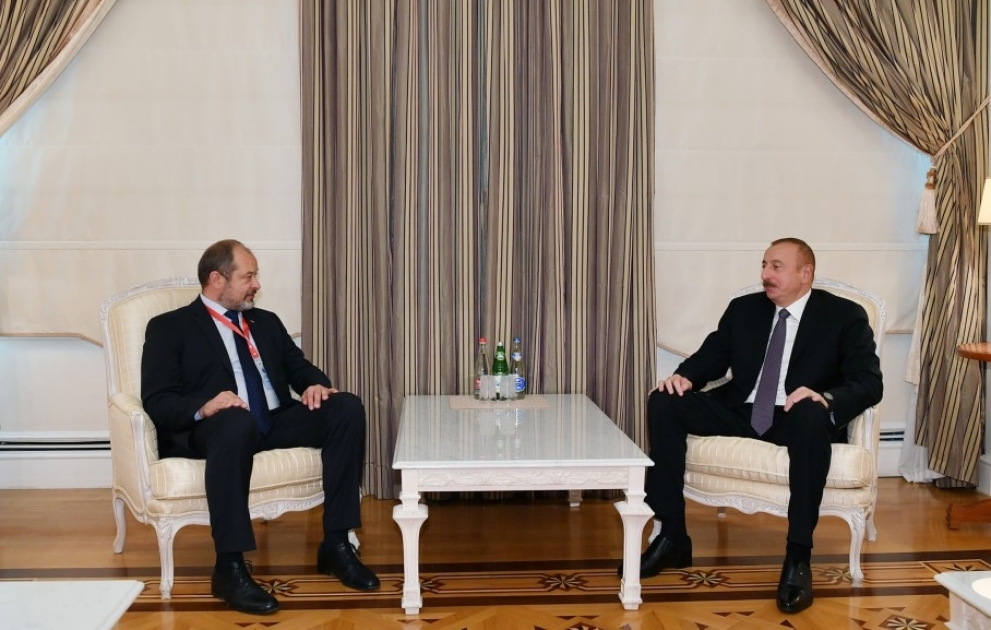 Le président Ilham Aliyev a reçu le président du Conseil national slovène VIDEO
