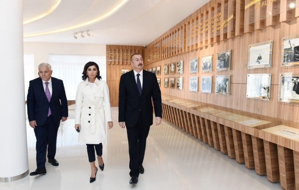 President Ilham Aliyev inaugurated Heydar Aliyev Center in Shaki VIDEO