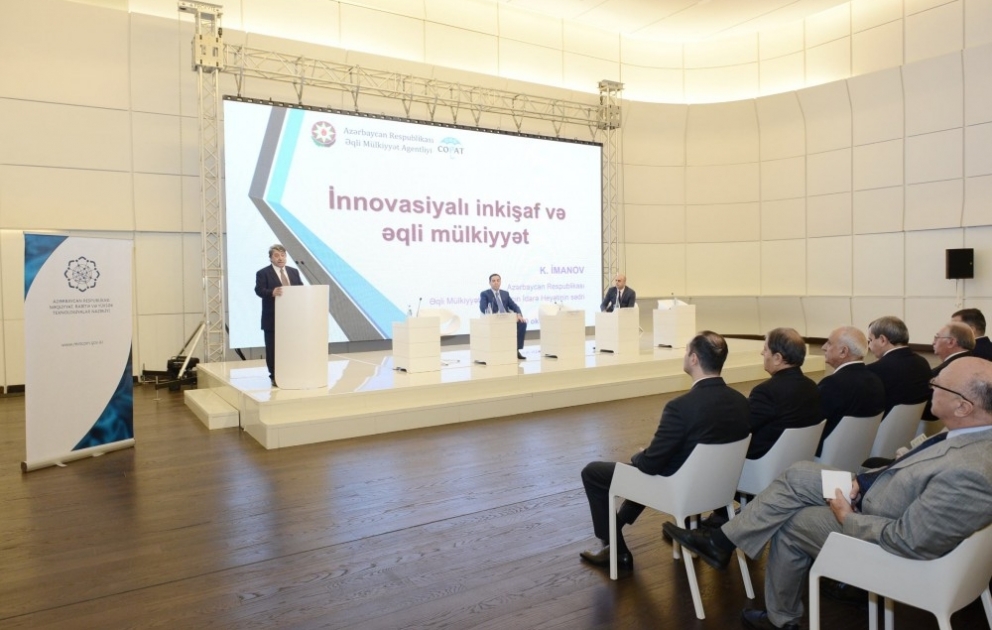 İnnovasiyalı inkişafda əqli mülkiyyətin qorunması məsələləri müzakirə edilib YENİLƏNİB 2 VİDEO