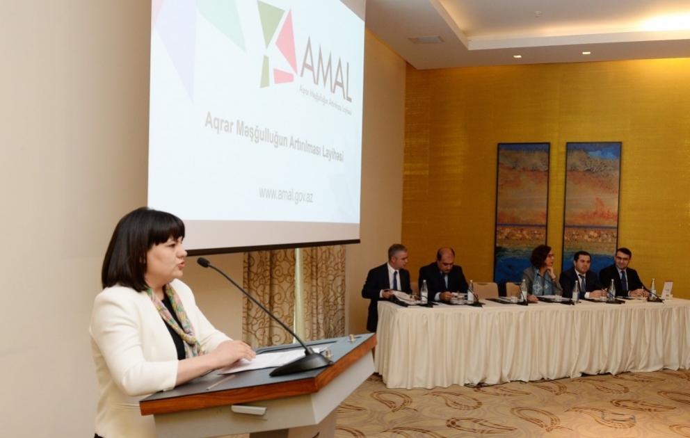 Kənd Təsərrüfatı Nazirliyi "AMAL" layihəsini təqdim edib YENİLƏNİB VİDEO