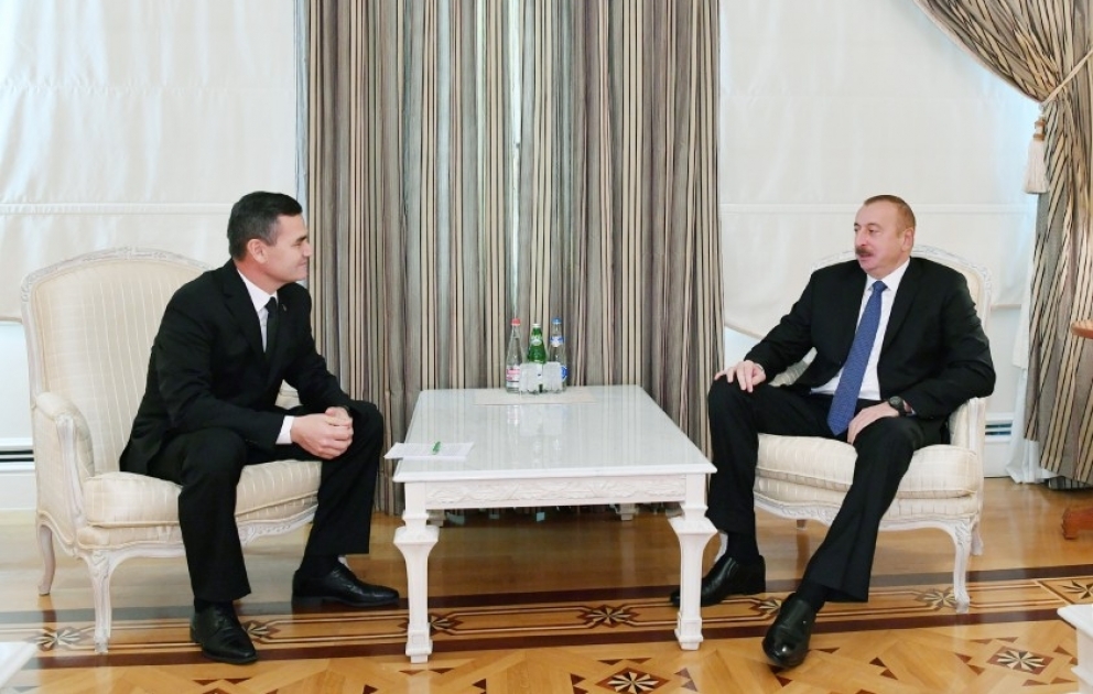 President Ilham Aliyev received deputy chairman of Cabinet of Ministers of Turkmenistan VIDEO