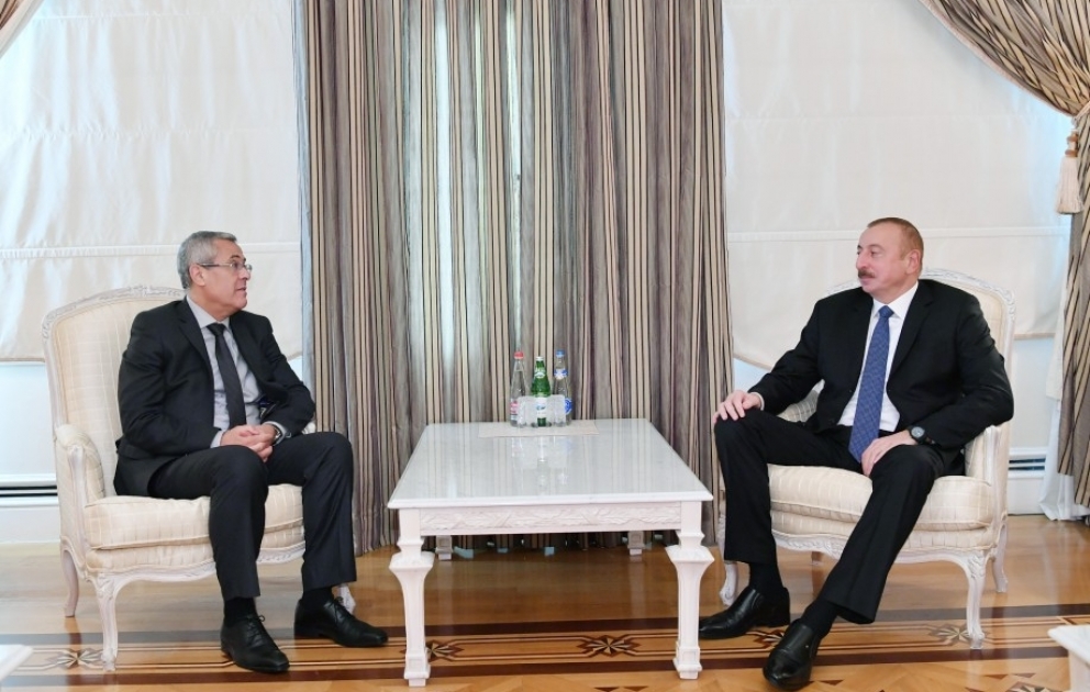 President Ilham Aliyev received Moroccan minister VIDEO
