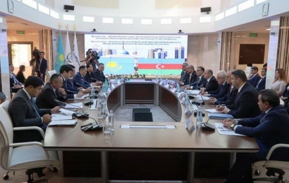 Azərbaycan-Qazaxıstan ticarət-iqtisadi əməkdaşlıq üzrə birgə Hökumətlərarası Komissiyasının 15-ci iclası keçirilib VİDEO