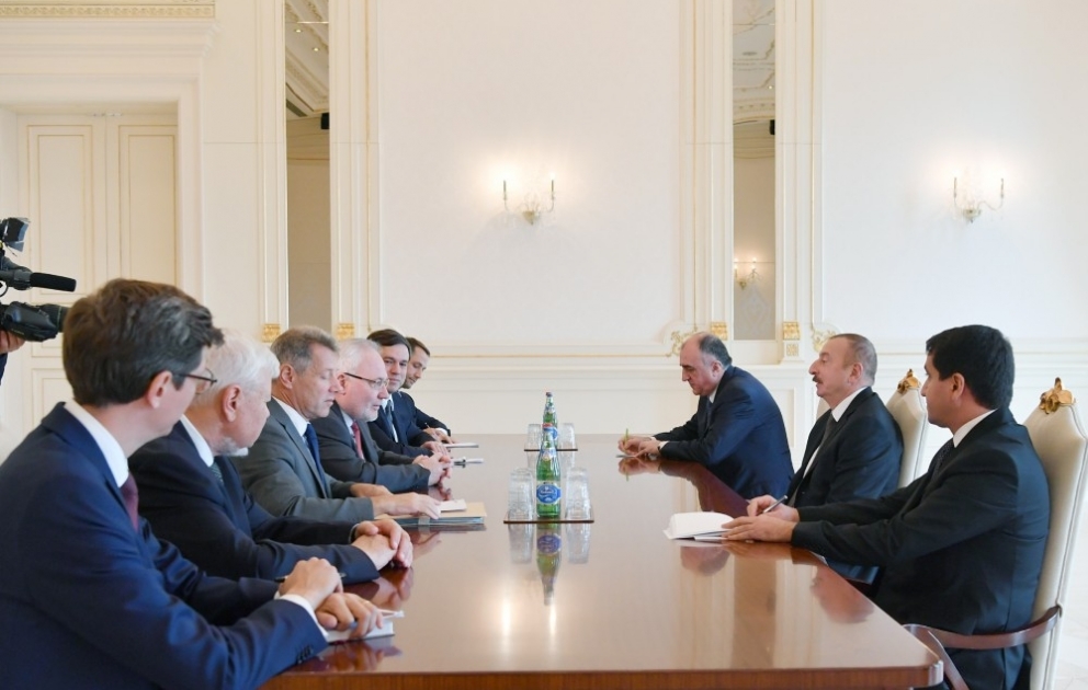 Prezident İlham Əliyev ATƏT-in Minsk qrupunun həmsədrlərini qəbul edib YENİLƏNİB VİDEO