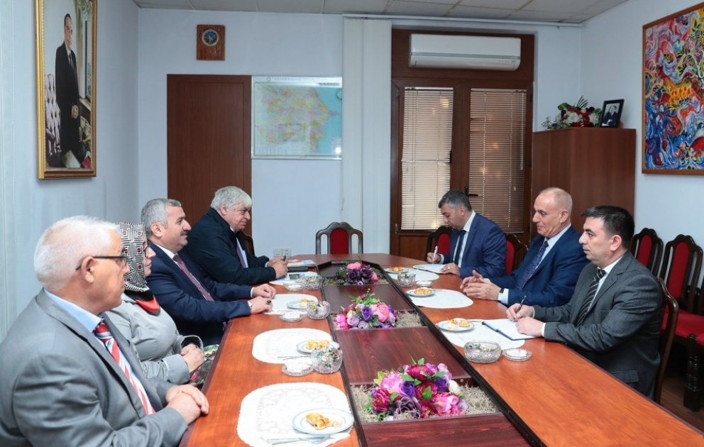 Delegation of Korfez District Municipality of Kocaeli visits AZERTAC VIDEO