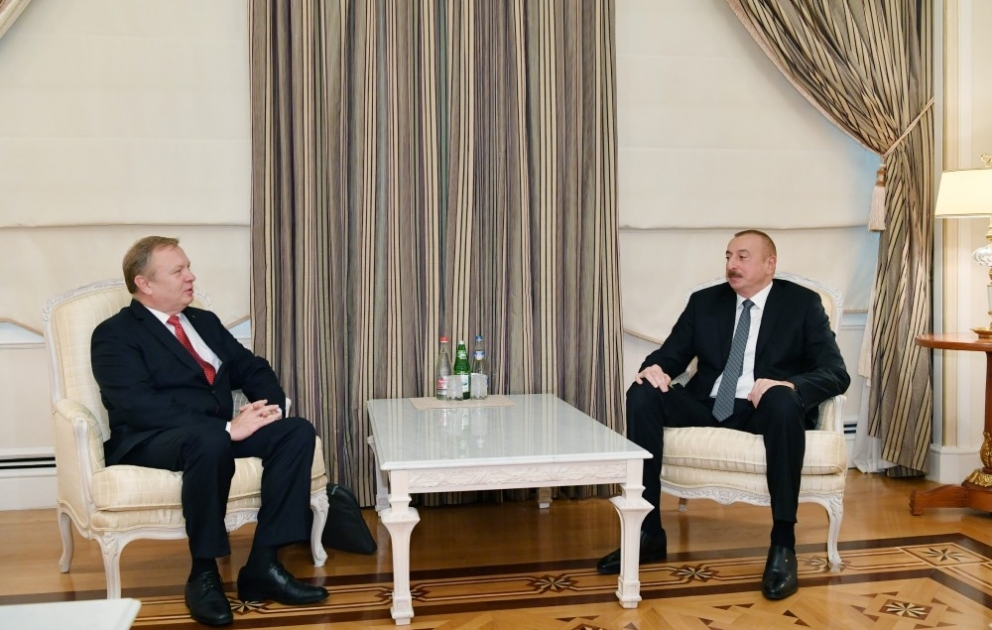 President Ilham Aliyev received Belarus ambassador VIDEO