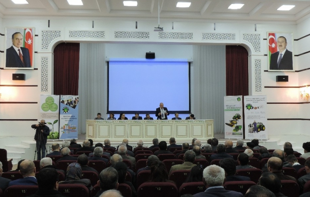 Şimal rayonlarında 1077 istifadəçiyə lizinq yolu ilə 3 minə yaxın kənd təsərrüfatı texnikaları verilib VİDEO