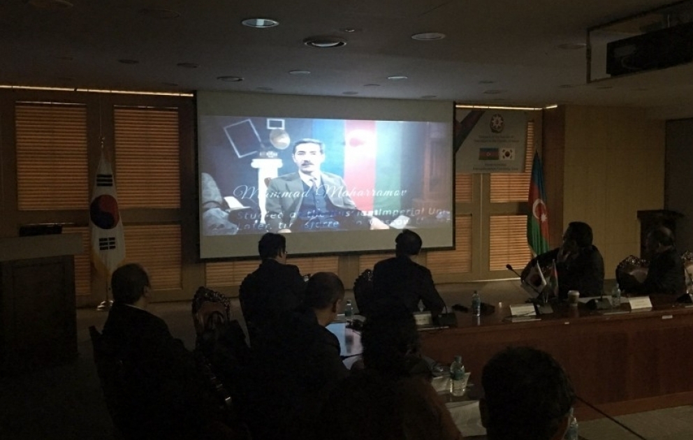 “Əbədi ezamiyyət” sənədli filmi Koreya Respublikası parlamentində nümayiş etdirilib VİDEO