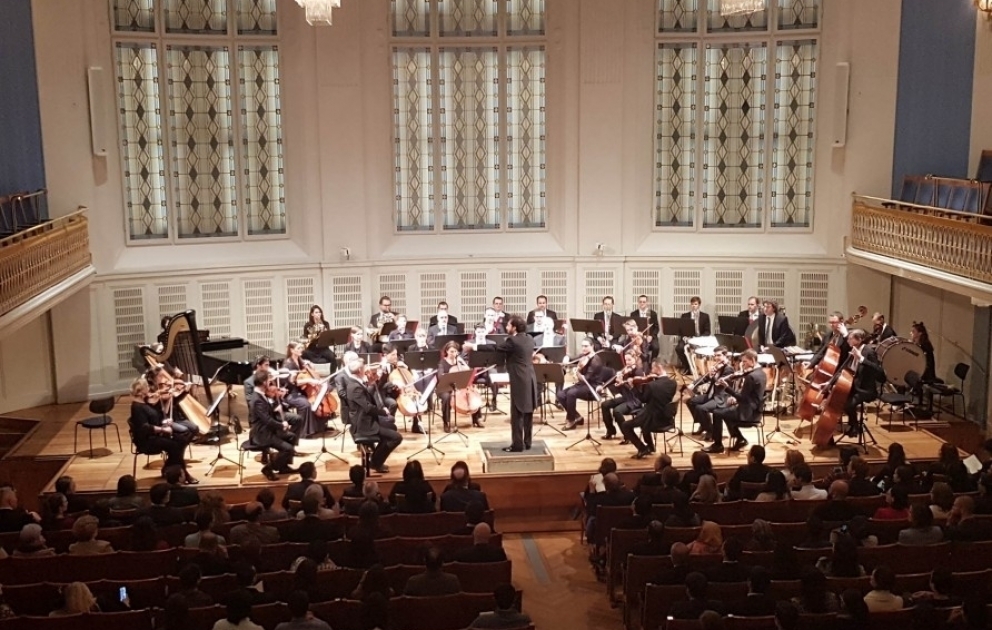 Vyanada dahi bəstəkar Qara Qarayevin 100 illiyi münasibətilə konsert keçirilib VİDEO