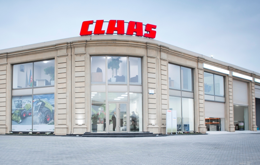 "CLAAS"ın rəsmi tərəfdaşı olan "4S" şirkətinin servis mərkəzi Bakıda fəaliyyətə başlayıb VİDEO