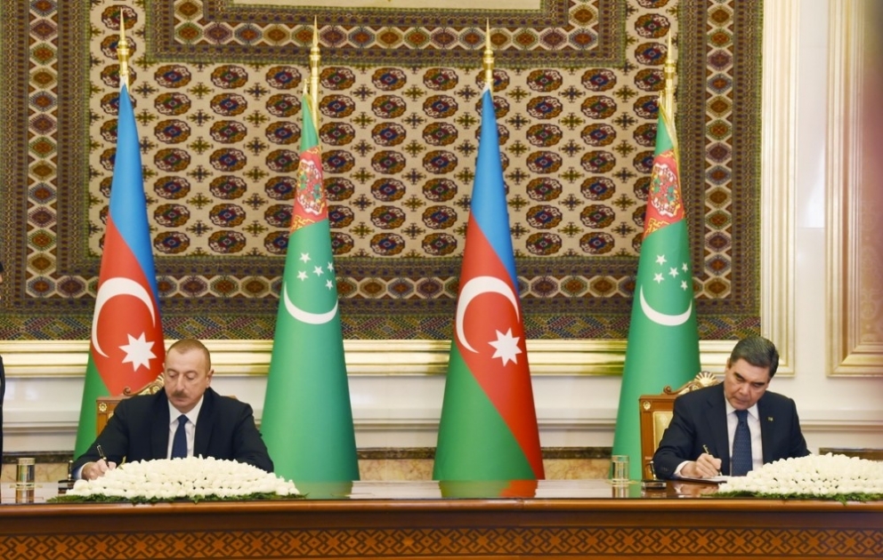 L’Azerbaïdjan et le Turkménistan signent une série de documents VIDEO
