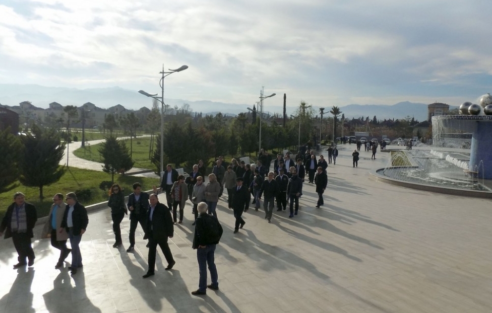 Azerbaijani MFA organizes trip of foreign diplomats to country’s southern districts VIDEO
