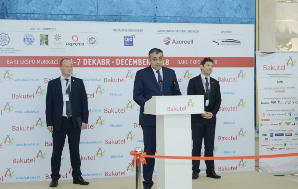 XXIV Azərbaycan Beynəlxalq Telekommunikasiya, İnnovasiya və Yüksək Texnologiyalar sərgisi açılıb VİDEO