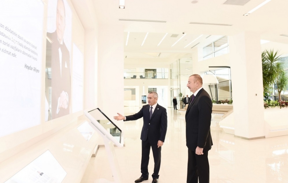 President Ilham Aliyev inaugurated Youth Center in Bakikhanov settlement VIDEO