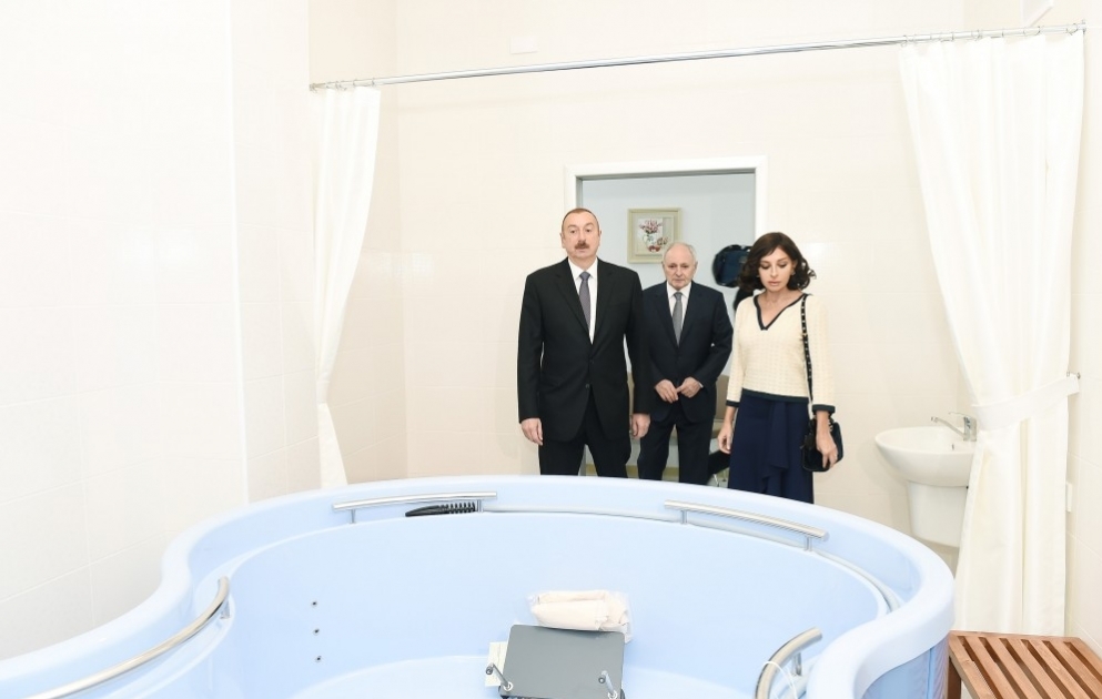 Wissenschaftliches Forschungsinstitut für medizinische Rehabilitation in Baku nach gründlicher Rekonstruktion wieder eröffnet VIDEO