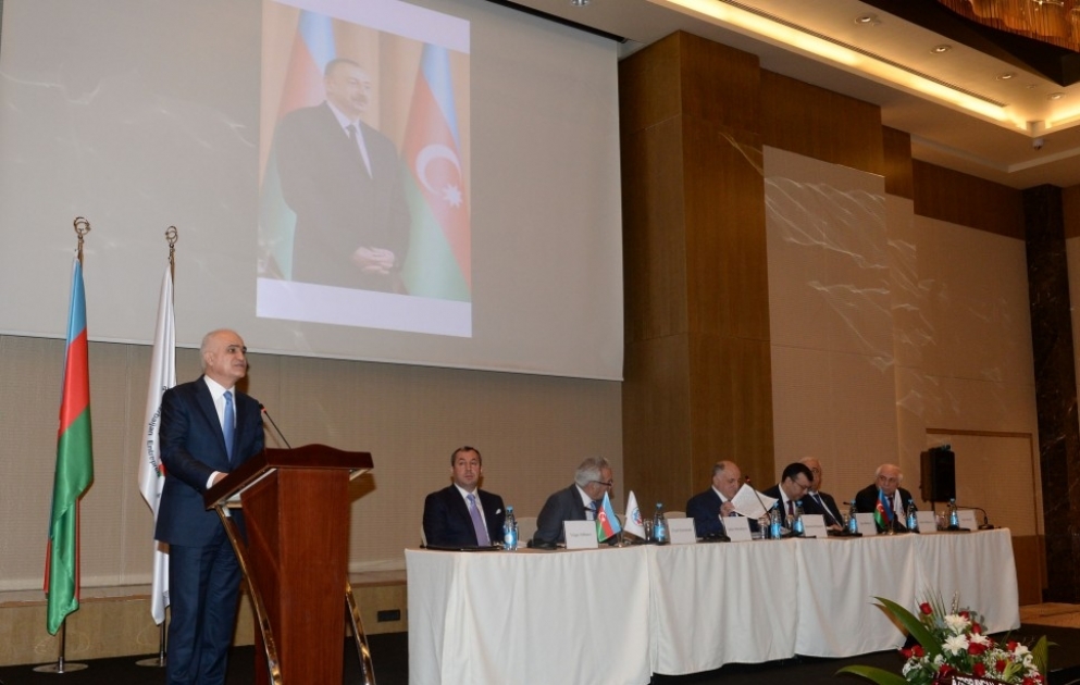 Azərbaycan Sahibkarlar Konfederasiyasının V Qurultayı keçirilib YENİLƏNİB VİDEO