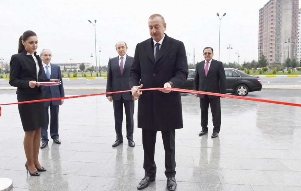 Le nouveau bâtiment administratif de la Cour de l’arrondissement de Binéguédi ouvre ses portes Le président Ilham Aliyev participe à la cérémonie d’inauguration VIDEO