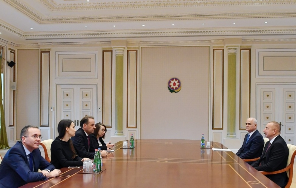 President Ilham Aliyev received Serbian deputy prime minister VIDEO