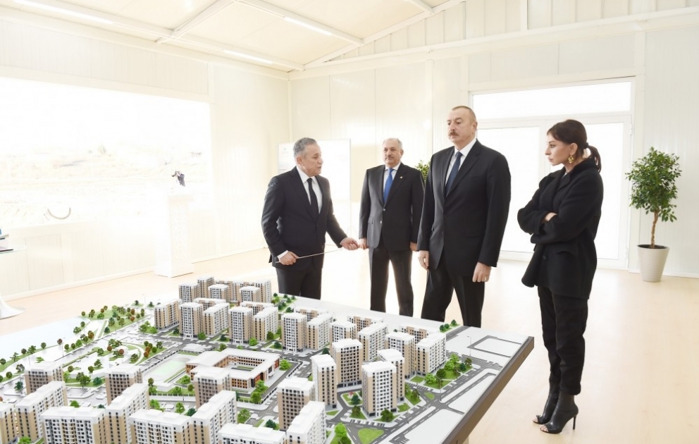 President Ilham Aliyev attended opening of Yasamal residential complex of State Housing Construction Agency VIDEO