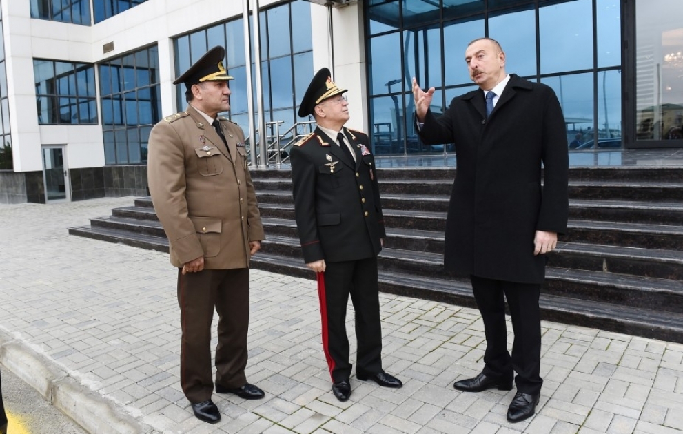 Prezident İlham Əliyev Fövqəladə Hallar Nazirliyinin İdman-Sağlamlıq Mərkəzinin açılışında iştirak edib YENİLƏNİB VİDEO