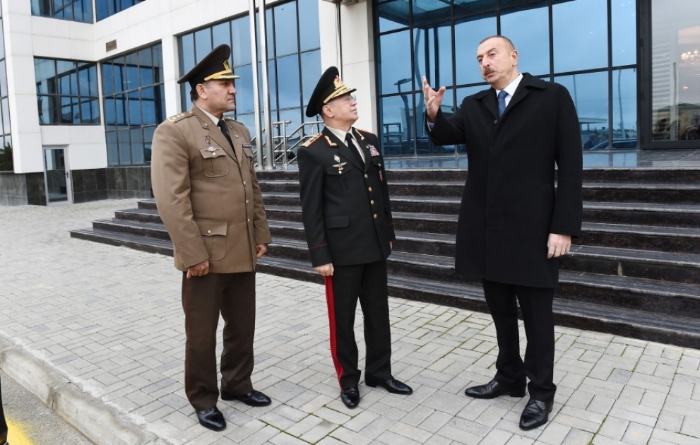 President Ilham Aliyev attended inauguration of sports and health center of Ministry of Emergency Situations VIDEO