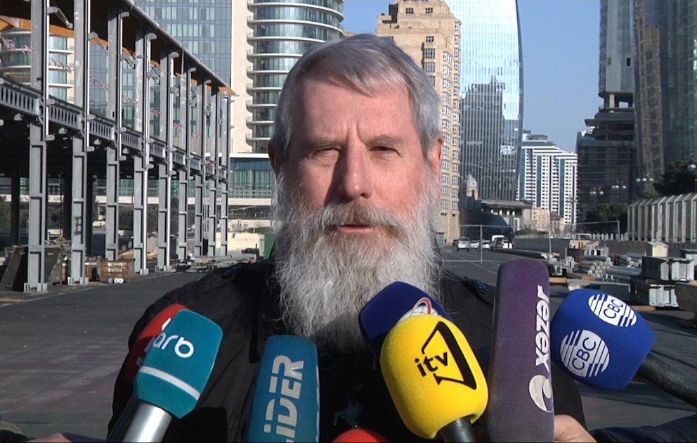 Tom Butçer: Formula 1 Azərbaycan Qran-Prisinin paddok ərazisində tikinti işləri davam edir VİDEO