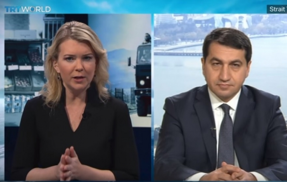 Hikmet Hadjiyev: L’Arménie tente d’utiliser le fait accompli et de renforcer l’occupation VIDEO