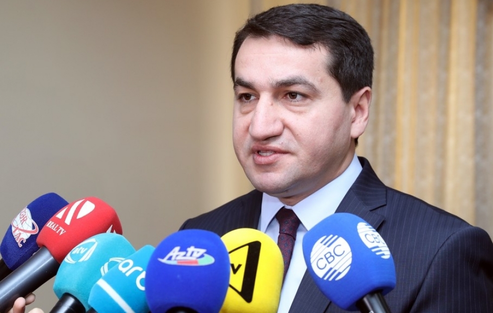 Hikmat Hajiyev: Financial source of Armenia`s “cognac diplomacy” is criminal money VIDEO