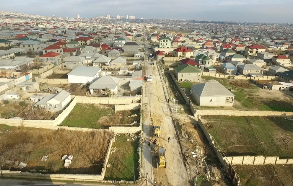 Sulutəpə qəsəbəsində Ruslan Allahverdiyev küçəsinin təmirinə başlanılıb VİDEO
