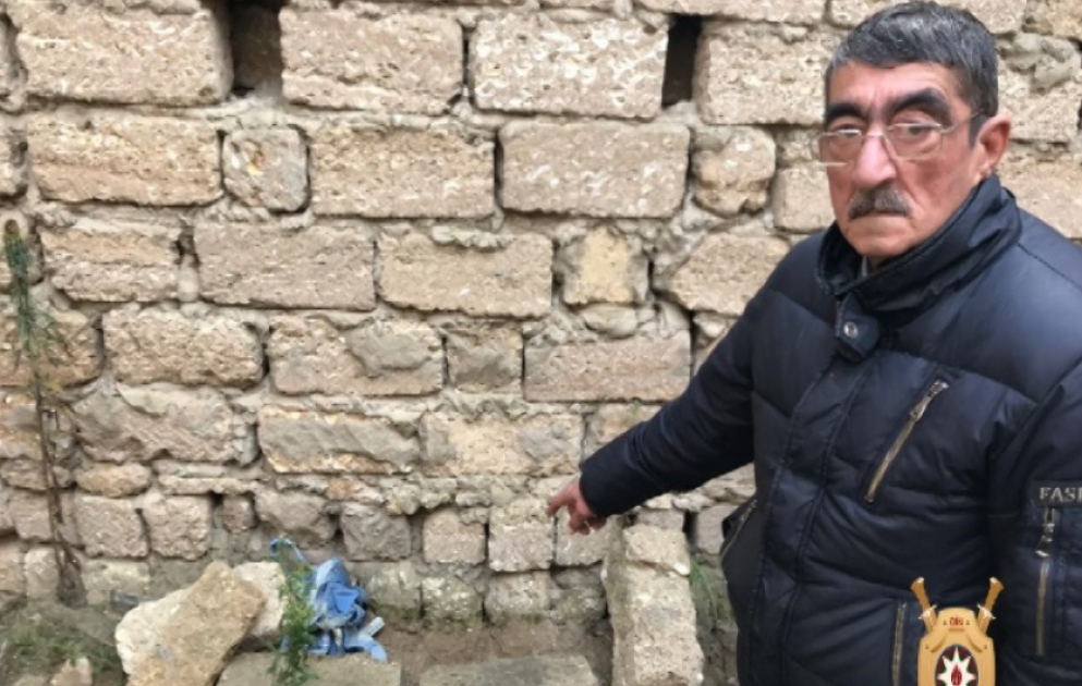 Bakıda silahlı şəxs saxlanılıb VİDEO