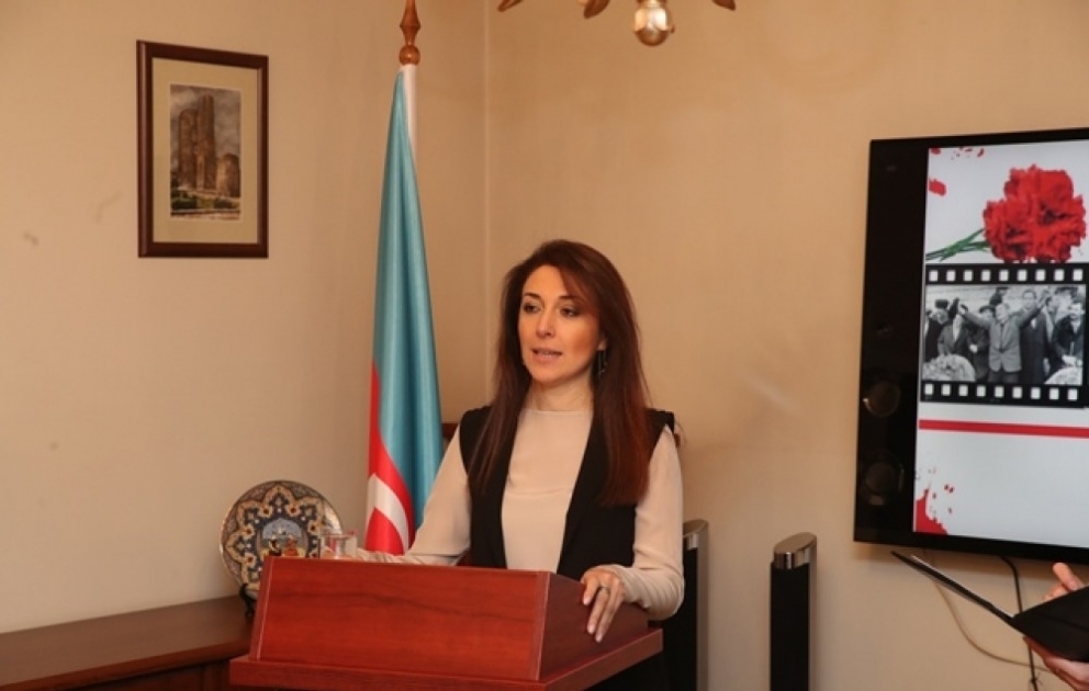 20 Yanvar faciəsi qurbanlarının xatirəsi Sofiyada anılıb VİDEO