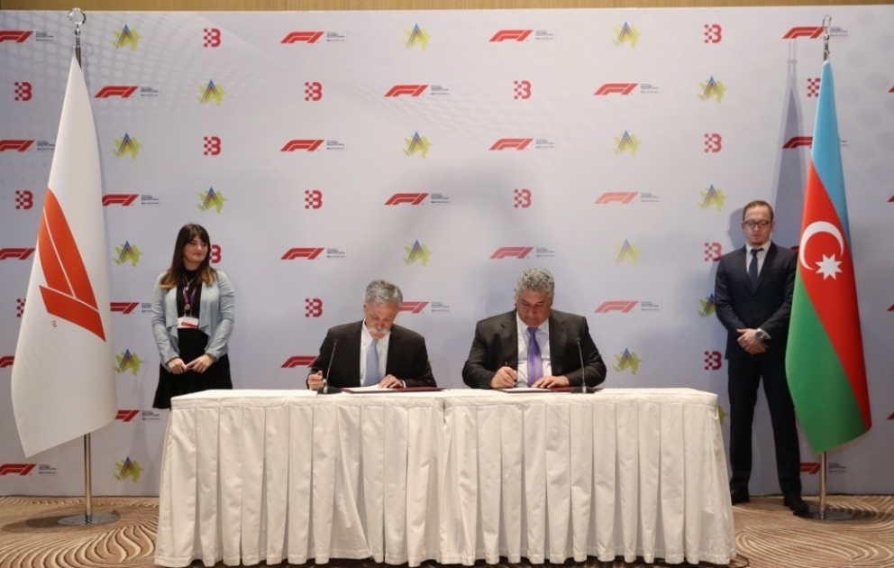 Azerbaijan Grand Prix extends Formula 1 deal until 2023 VIDEO