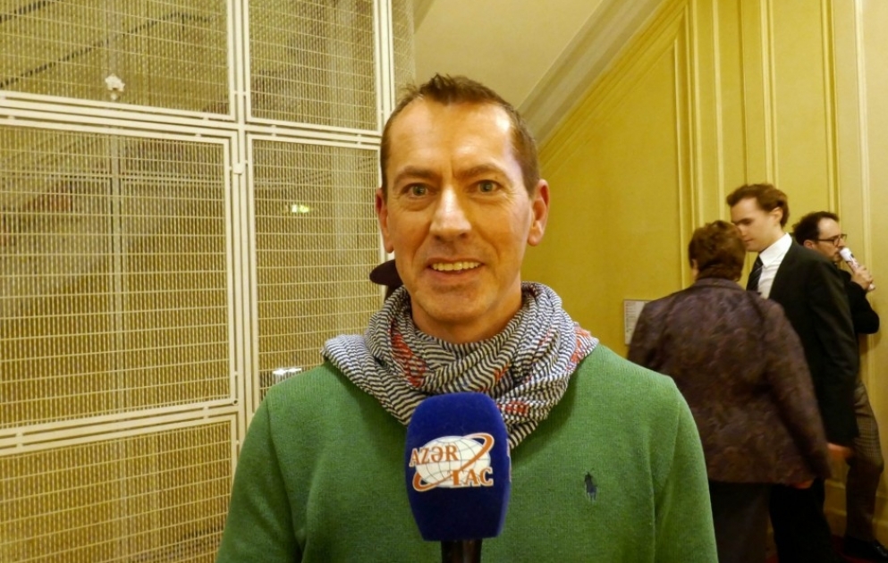 Tyeri Qasno: Yusif Eyvazovun yaradıcılığını daim heyranlıqla izləyirəm VİDEO