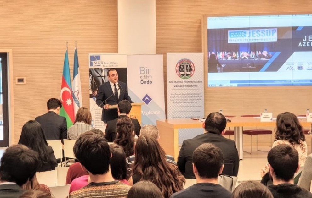 Beynəlxalq məhkəmə müsabiqəsinin Azərbaycan üzrə seçim mərhələsinin final raundu keçirilib VİDEO