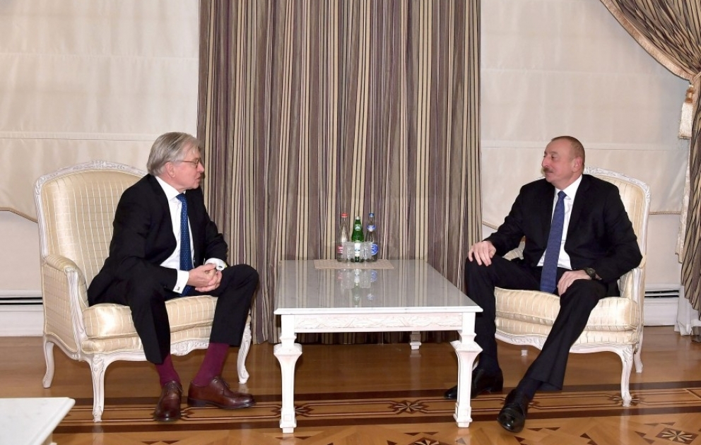 President Ilham Aliyev received chairman of Dutch-Azerbaijan Friendship Group VIDEO
