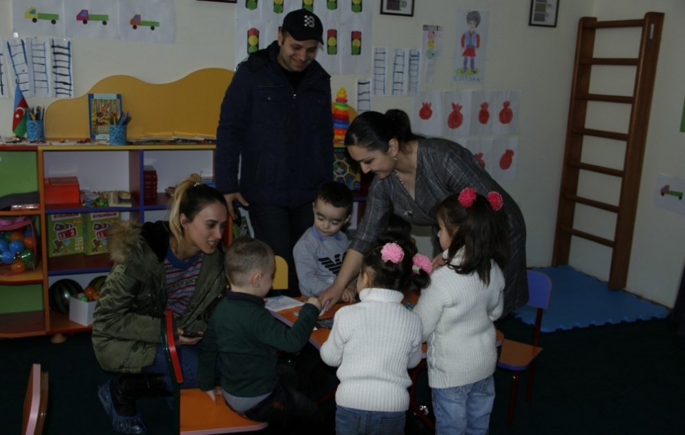 Media nümayəndələri Qubada İcma əsaslı Uşaq Təhsil mərkəzlərinin fəaliyyəti ilə tanış olublar VİDEO