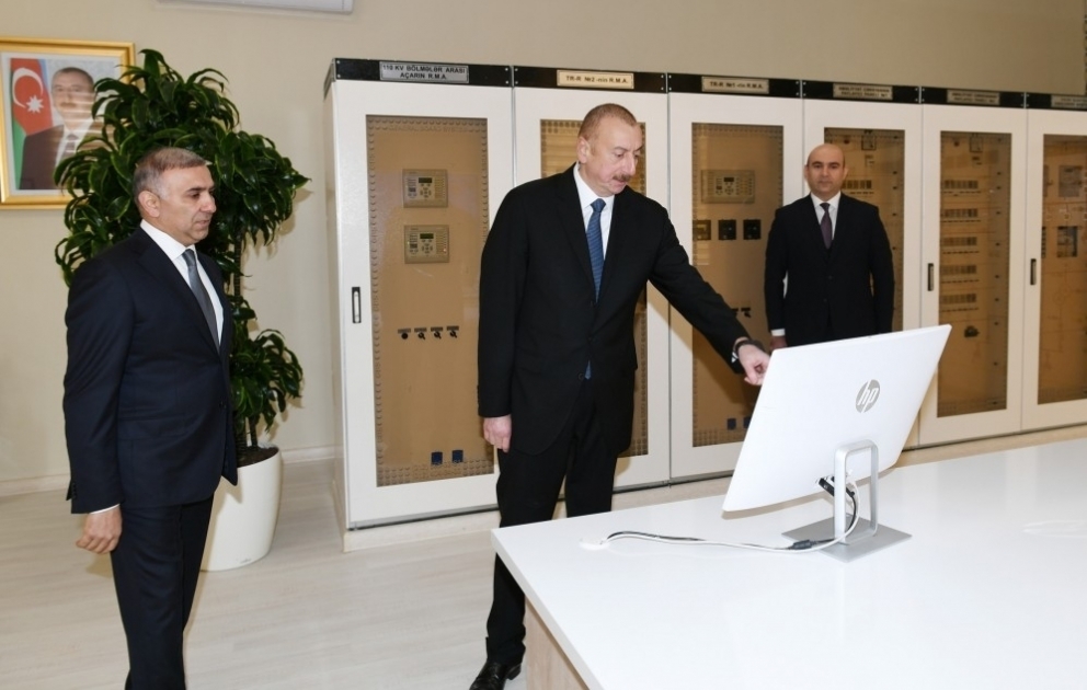 In Beylagan Umspannwerk vollständig rekonstruiert VIDEO