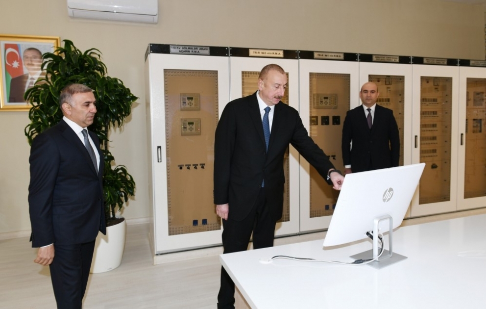 La sous-station électrique « Beylagan-1 » jouera un rôle clé dans l’assurance de l’approvisionnement électrique de la région VIDEO
