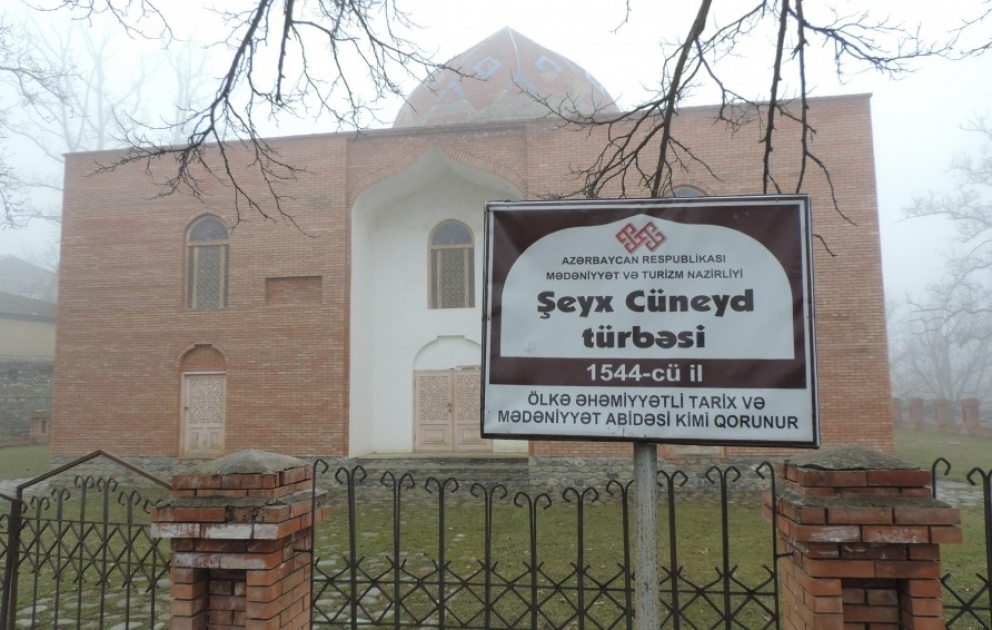 Sheikh-Junayd-Mausoleum-einziges Memorial von Rotköpfigen in Gusar VIDEO