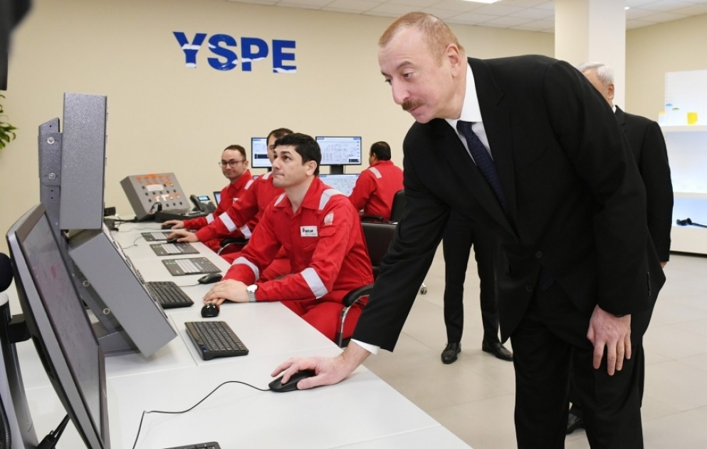 President Ilham Aliyev inaugurated SOCAR Polymer’s High Density Polyethylene Plant in Sumgayit VIDEO