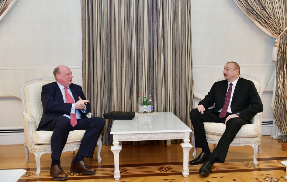 Prezident İlham Əliyev Avropa Komissiyasının Hərəkətlilik və Nəqliyyat üzrə Baş Direktorluğunun rəhbərini qəbul edib VİDEO