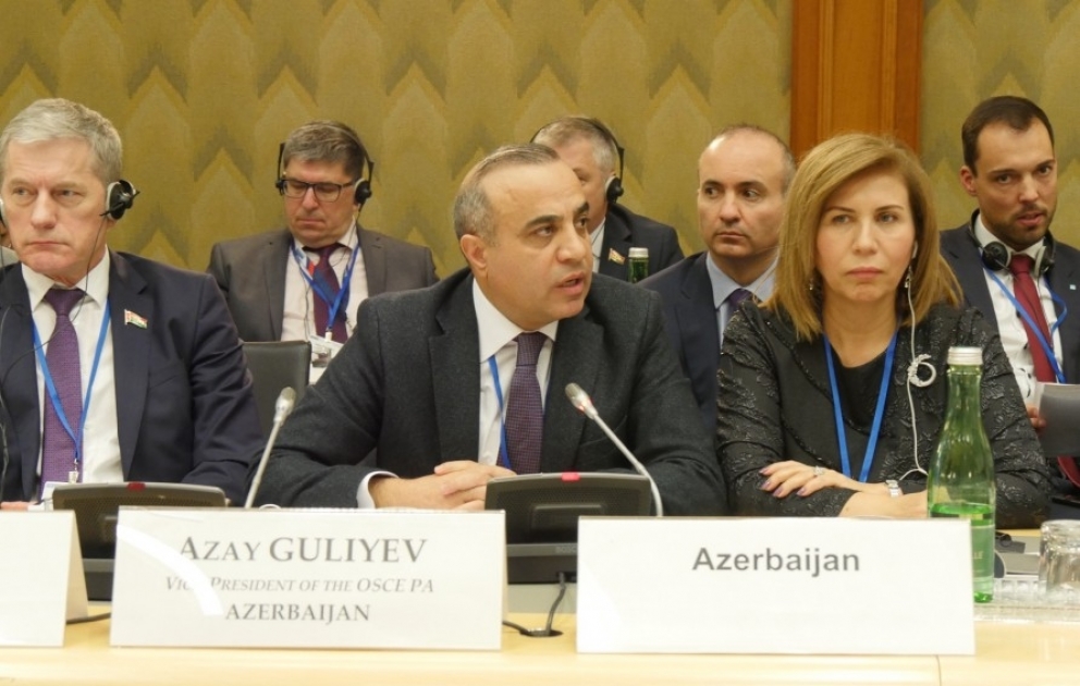 Azay Quliyev: ATƏT-in Demokratik Təsisatlar və İnsan Haqları Bürosunun mövcud metodologiyasına yenidən baxılmalıdır VİDEO