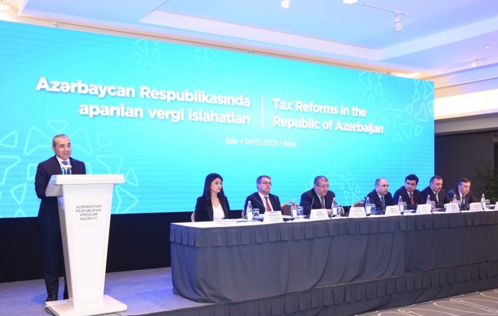 Diplomatik korpusun nümayəndələri vergi qanunvericiliyində edilmiş dəyişikliklər barədə məlumatlandırılıb VİDEO