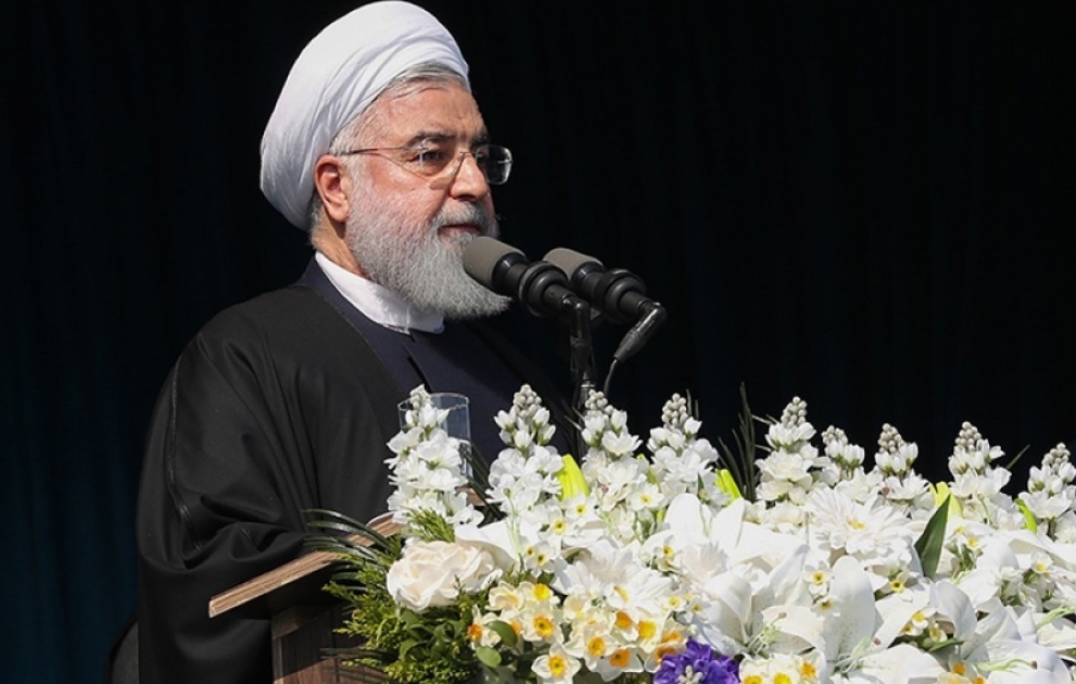 Həsən Ruhani: Beynəlxalq dəhlizin həyata vəsiqə qazanmasında İranla yanaşı, Azərbaycan da böyük işlər görür VİDEO