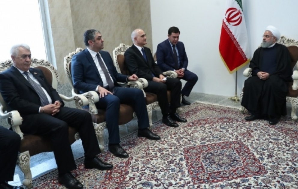 Tehran-Baku ties deepening according to both nations’ wish, President Rouhani VIDEO