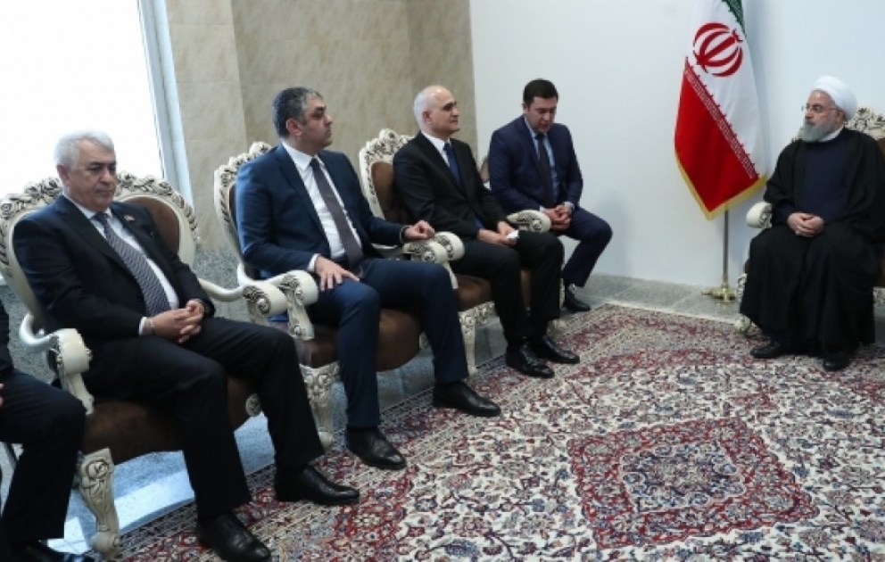 Le président iranien a reçu la délégation iranienne VIDEO