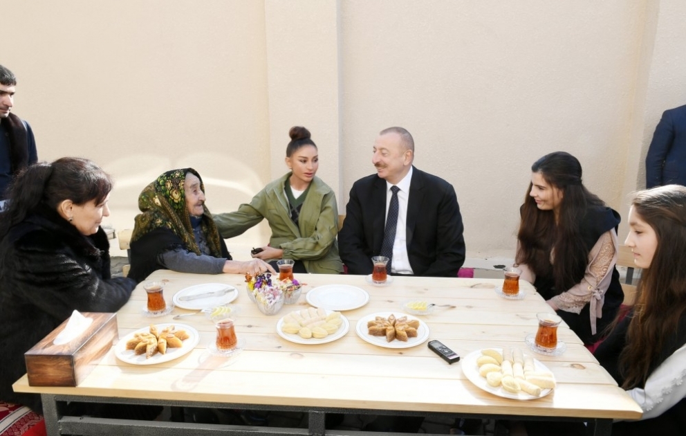 Prezident İlham Əliyev və birinci xanım Mehriban Əliyeva Şamaxıda səfərdə olublar  YENİLƏNİB VİDEO