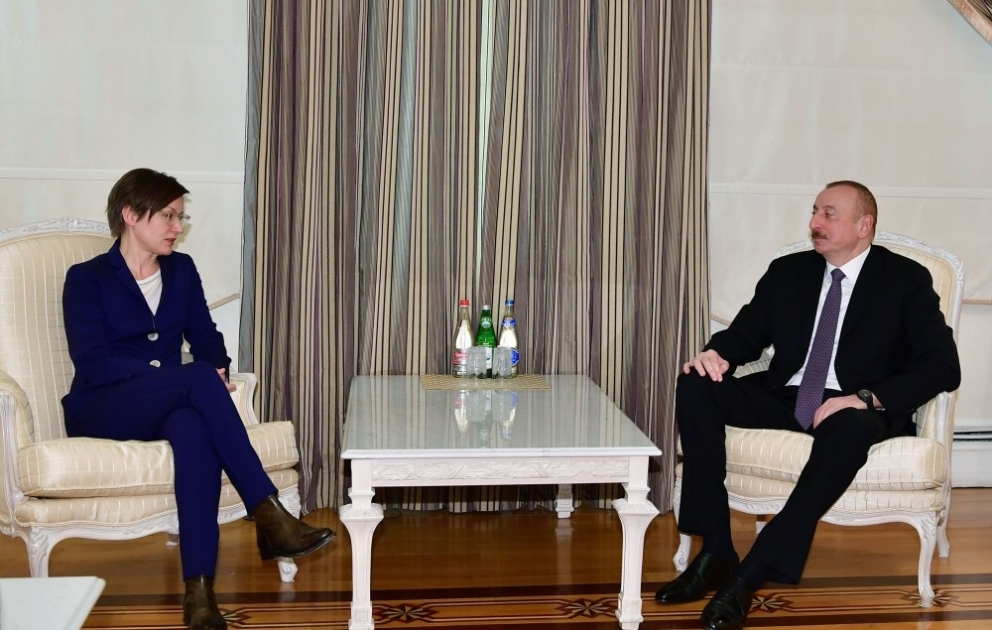 Prezident İlham Əliyev BMT İnkişaf Proqramının nümayəndə heyətini qəbul edib YENİLƏNİB VİDEO