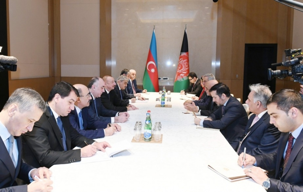 Entretien des présidents azerbaïdjanais et afghan VIDEO
