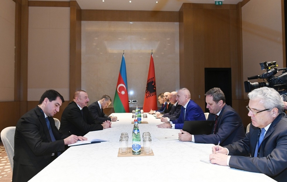 Rencontre du président azerbaïdjanais avec son homologue albanais VIDEO